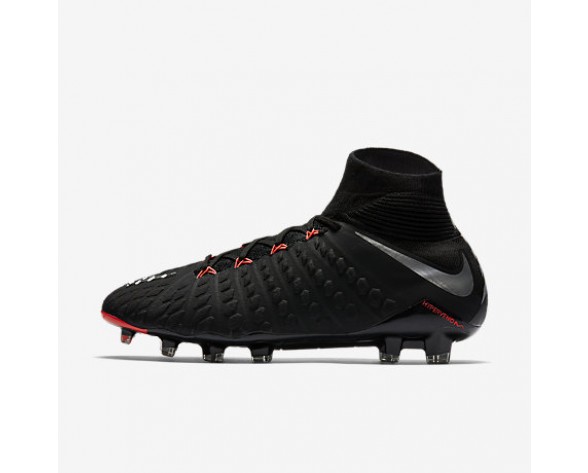 Chaussure Nike Hypervenom Phantom 3 Df Fg Pour Homme Football Noir/Noir/Anthracite/Argent Métallique_NO. 860643-001