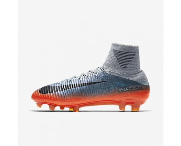 Chaussure Nike Mercurial Superfly V Cr7 Fg Pour Homme Football Gris Froid/Gris Loup/Cramoisi Total/Hématite Métallique_NO. 852511-001