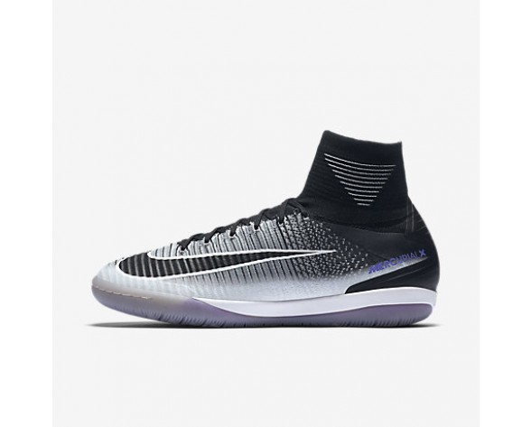 Chaussure Nike Mercurialx Proximo Ii Ic Pour Homme Football Noir/Hyper Raisin/Gris Loup/Noir_NO. 831976-005