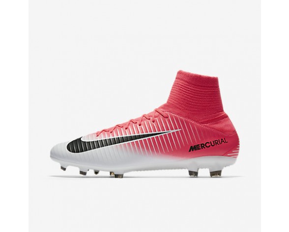 Chaussure Nike Mercurial Veloce Iii Dynamic Fit Fg Pour Homme Football Rose Coureur/Blanc/Noir_NO. 831961-601
