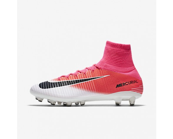 Chaussure Nike Mercurial Superfly V Ag-Pro Pour Homme Football Rose Coureur/Blanc/Noir_NO. 831955-601