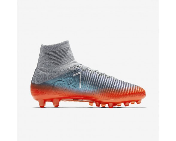 Chaussure Nike Mercurial Superfly V Cr7 Dynamic Fit Ag-Pro Pour Homme Football Gris Froid/Gris Loup/Cramoisi Total/Hématite Métallique_NO. 852510-001