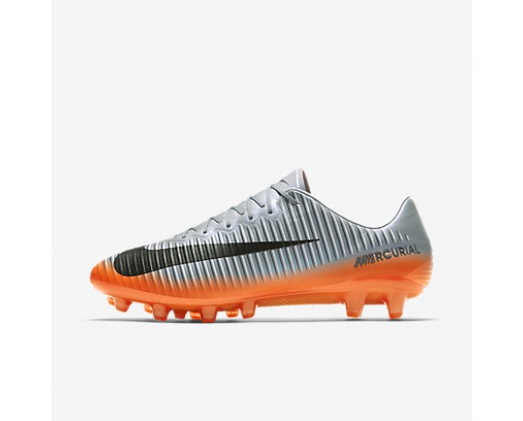 Chaussure Nike Mercurial Vapor Xi Cr7 Ag-Pro Pour Homme Football Gris Froid/Gris Loup/Cramoisi Total/Hématite Métallique_NO. 878647-001