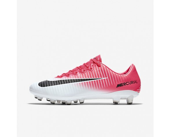 Chaussure Nike Mercurial Vapor Xi Ag-Pro Pour Homme Football Rose Coureur/Blanc/Noir_NO. 831957-601