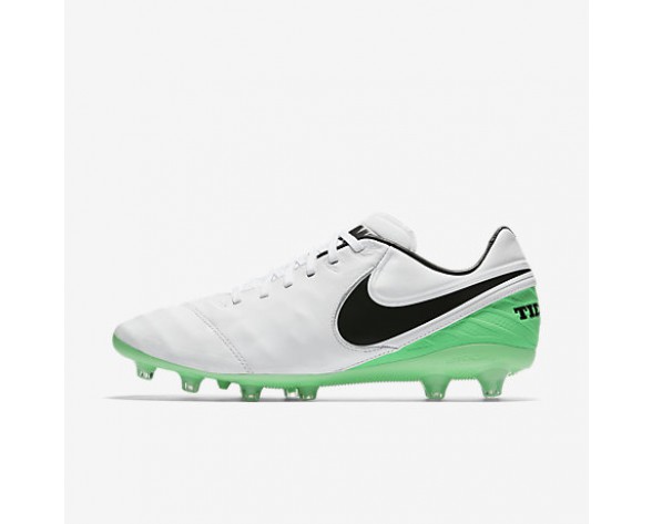 Chaussure Nike Tiempo Legacy Ii Ag-Pro Pour Homme Football Blanc/Vert Electro/Noir_NO. 844397-103