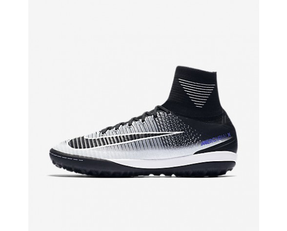 Chaussure Nike Mercurialx Proximo Ii Tf Pour Homme Football Noir/Hyper Raisin/Gris Loup/Noir_NO. 831977-005