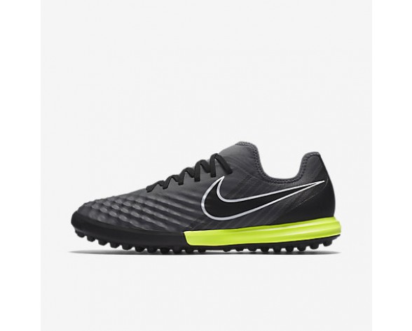 Chaussure Nike Magistax Finale Ii Tf Pour Homme Football Gris Foncé/Blanc/Volt/Noir_NO. 844446-001