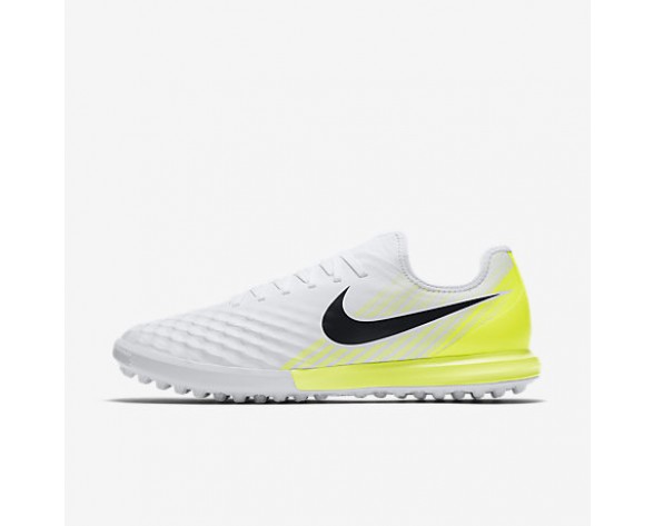 Chaussure Nike Magistax Finale Ii Tf Pour Homme Football Blanc/Volt/Noir_NO. 844446-107