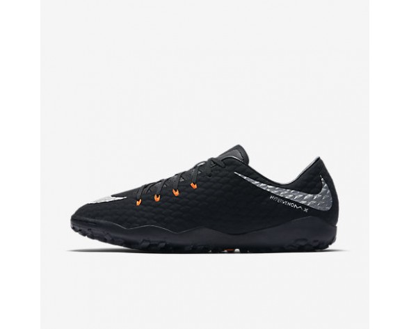 Chaussure Nike Hypervenomx Phelon 3 Tf Pour Homme Football Noir/Noir/Anthracite/Argent Métallique_NO. 852562-001