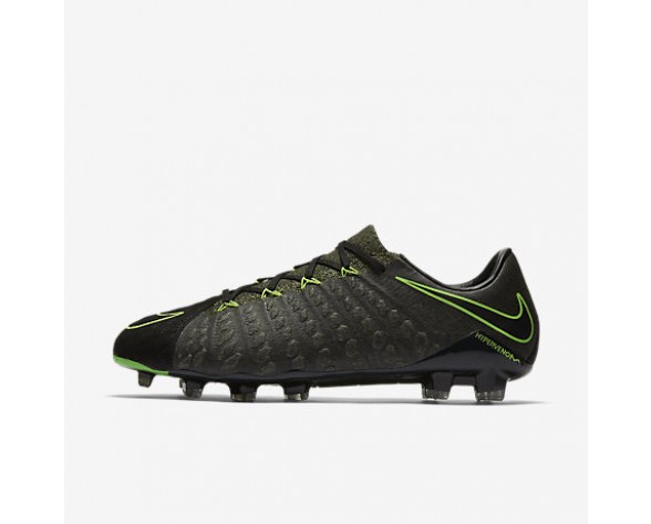 Chaussure Nike Hypervenom Phantom 3 Tech Craft Fg Pour Homme Football Noir/Séquoia/Vert Feuille De Palmier/Vert Électrique_NO. 852569-033