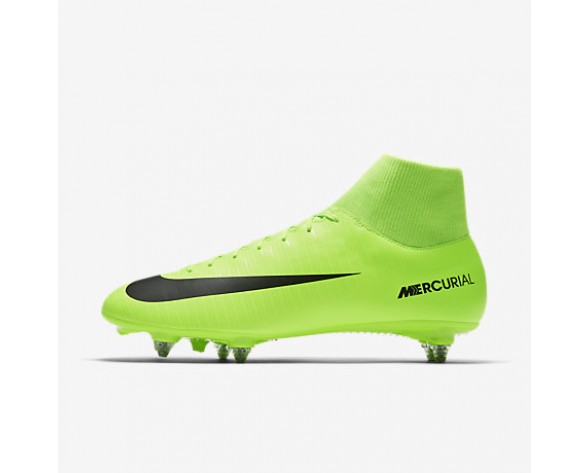 Chaussure Nike Mercurial Victory Vi Dynamic Fit Sg Pour Homme Football Vert Électrique/Citron Flash/Blanc/Noir_NO. 903610-303