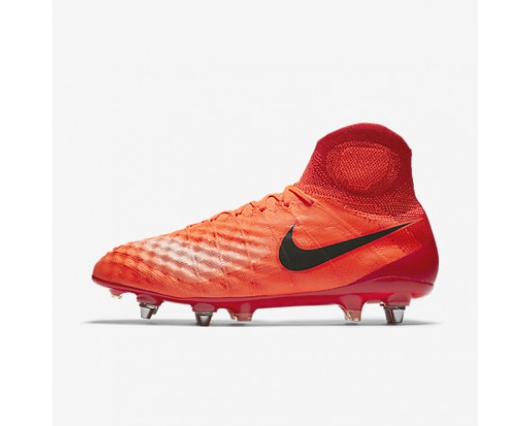 Chaussure Nike Magista Obra Ii Sg-Pro Pour Homme Football Cramoisi Total/Rouge Université/Mangue Brillant/Noir_NO. 844596-806