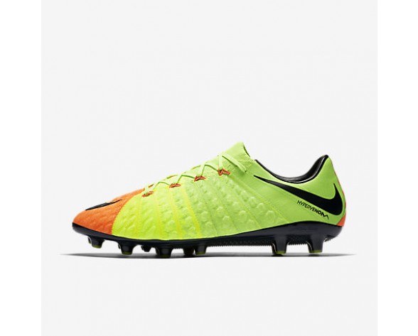 Chaussure Nike Hypervenom Phantom 3 Ag-Pro Pour Homme Football Vert Électrique/Hyper Orange/Volt/Noir_NO. 852566-308