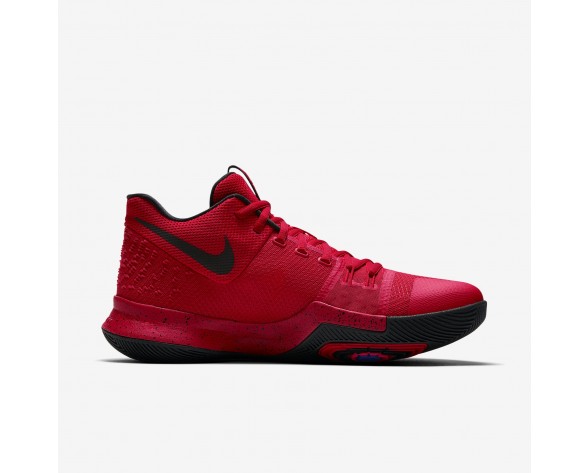Chaussure Nike Kyrie 3 Pour Homme Basketball Rouge Université/Rouge Équipe/Noir_NO. 852395-600