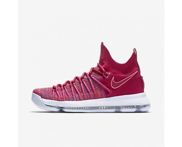 Chaussure Nike Zoom Kd 9 Elite Pour Homme Basketball Rouge Université/Rouge Noble/Violet Plus Pâle_NO. 878637-666