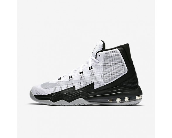 Chaussure Nike Air Max Audacity 2016 Pour Homme Basketball Blanc/Noir/Gris Loup/Argent Réfléchissant_NO. 843884-100