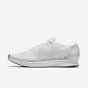 Chaussure Nike Flyknit Racer Pour Femme Running Blanc/Voile/Platine Pur/Blanc_NO. 526628-100