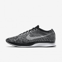 Chaussure Nike Flyknit Racer Pour Homme Lifestyle Noir/Blanc_NO. 526628-012