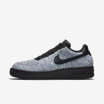 Chaussure Nike Air Force 1 Flyknit Low Pour Homme Lifestyle Bleu Glacier/Blanc/Bleu Royal Profond/Noir_NO. 817419-401