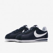 Chaussure Nike Classic Cortez Nylon Pour Homme Lifestyle Obsidienne/Blanc_NO. 807472-410