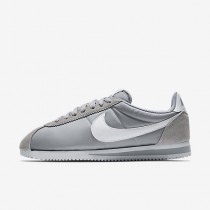Chaussure Nike Classic Cortez Nylon Pour Homme Lifestyle Gris Loup/Blanc_NO. 807472-010