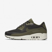 Chaussure Nike Air Max 90 Ultra 2.0 Essential Pour Homme Lifestyle Noir/Voile/Vert Légion_NO. 875695-004