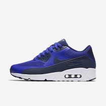 Chaussure Nike Air Max 90 Ultra 2.0 Essential Pour Homme Lifestyle Bleu Souverain/Blanc/Bleu Binaire_NO. 875695-400