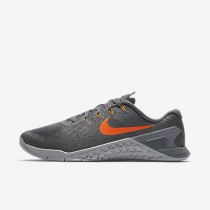 Chaussure Nike Metcon 3 Pour Homme Fitness Et Training Gris Foncé/Gris Loup/Gris Froid/Cramoisi Ultime_NO. 852928-007