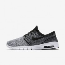 Chaussure Nike Sb Stefan Janoski Max Pour Homme Skateboard Gris Foncé/Blanc/Noir_NO. 631303-102