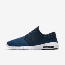 Chaussure Nike Sb Stefan Janoski Max Pour Homme Skateboard Bleu Industriel/Bleu Photo/Bleu Arsenal Clair/Obsidienne_NO. 631303-444