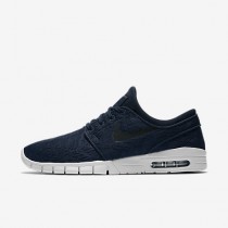 Chaussure Nike Sb Stefan Janoski Max Pour Homme Skateboard Obsidienne/Platine Pur/Noir_NO. 631303-404