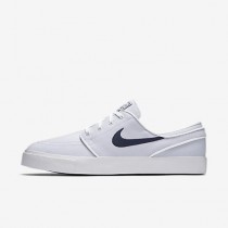 Chaussure Nike Sb Zoom Stefan Janoski Canvas Pour Homme Skateboard Blanc/Obsidienne/Obsidienne_NO. 615957-141