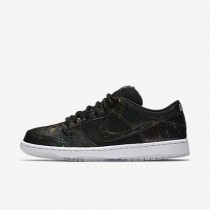 Chaussure Nike Sb Dunk Low Qs Pour Homme Skateboard Noir/Blanc/Gris Froid Métallique/Noir_NO. 883232-001