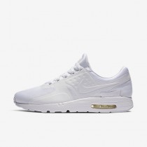 Chaussure Nike Air Max Zero Essential Pour Homme Lifestyle Blanc/Gris Loup/Platine Pur/Blanc_NO. 876070-100