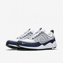 Chaussure Nike Air Zoom Spiridon Pour Homme Lifestyle Blanc/Bleu Nuit Clair/Argent_NO. 849776-103