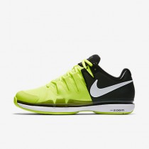 Chaussure Nike Court Zoom Vapor 9.5 Tour Pour Homme Tennis Volt/Noir/Blanc_NO. 631458-702