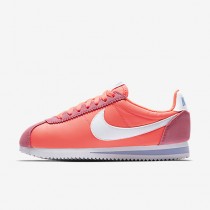 Chaussure Nike Classic Cortez 15 Nylon Pour Femme Lifestyle Rose Coureur/Aluminium/Blanc_NO. 749864-600