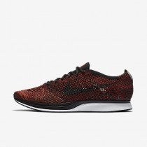 Chaussure Nike Flyknit Racer Pour Femme Lifestyle Rouge Université/Mangue Brillant/Noir_NO. 526628-608