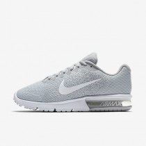 Chaussure Nike Air Max Sequent 2 Pour Femme Lifestyle Platine Pur/Gris Loup/Platine Métallisé/Blanc_NO. 852465-007
