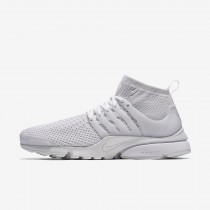 Chaussure Nike Air Presto Ultra Flyknit Pour Homme Lifestyle Blanc/Blanc/Cramoisi Total/Blanc_NO. 835570-100