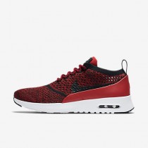Chaussure Nike Air Max Thea Ultra Flyknit Pour Femme Lifestyle Rouge Université/Blanc/Noir/Noir_NO. 881175-601
