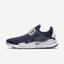 Chaussure Nike Sock Dart Pour Femme Lifestyle Bleu Nuit Marine/Gris Moyen/Blanc/Noir_NO. 819686-400