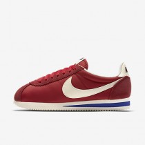 Chaussure Nike Classic Cortez Nylon Premium Pour Femme Lifestyle Rouge Université/Royal Ancien/Voile_NO. 882258-600