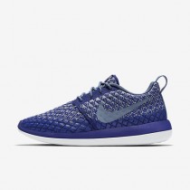 Chaussure Nike Roshe Two Flyknit 365 Pour Femme Lifestyle Bleu Royal Profond/Gris Loup/Blanc/Brouillard D'Océan_NO. 861706-400