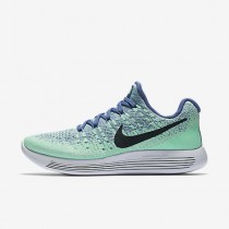 Chaussure Nike Lunarepic Low Flyknit 2 Pour Femme Running Bleu Lune/Vert Vapeur/Vert Phosphorescent/Obsidienne Foncée_NO. 863780-403
