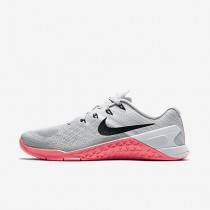 Chaussure Nike Metcon 3 Pour Femme Fitness Et Training Gris Loup/Rose Coureur/Platine Pur/Noir_NO. 849807-008