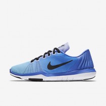 Chaussure Nike Flex Supreme Tr 5 Pour Femme Fitness Et Training Bleu Moyen/Bleu Calme/Chardon Clair/Noir_NO. 898472-400