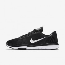 Chaussure Nike Flex Supreme Tr 5 Pour Femme Fitness Et Training Noir/Platine Pur/Blanc_NO. 852467-001