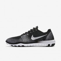 Chaussure Nike Free Focus Flyknit 2 Pour Femme Fitness Et Training Noir/Blanc_NO. 880630-001