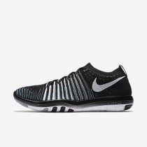 Chaussure Nike Free Transform Flyknit Pour Femme Fitness Et Training Noir/Gris Loup/Gris Foncé/Blanc_NO. 833410-001